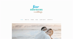 Desktop Screenshot of fournineteenweddings.com